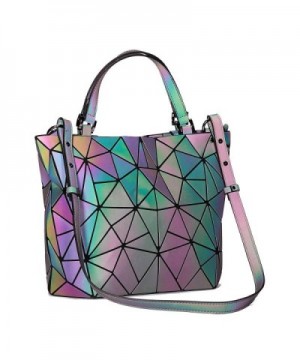 Harlermoon Geometric Holographic Reflective Top handle