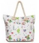 Llama Beach Shoulder Tote Bag