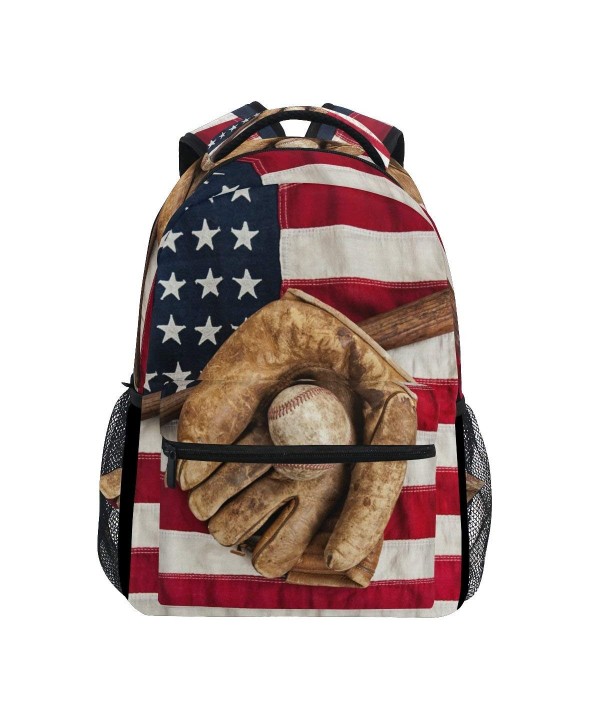 TropicalLife American Baseball Backpacks Shoulder