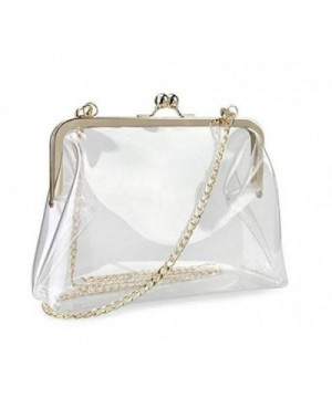 Louise Maelys Clear Transparent Clutch