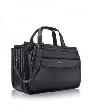 Harrison Triple Compartment Laptop Briefcase