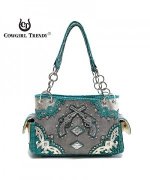 Western Handbag Concealed Satchel Shoulder