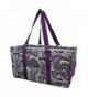 Purple Paisley NGIL Utility Shopping