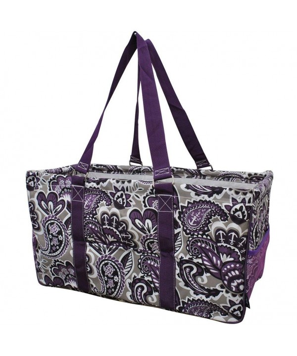 Purple Paisley NGIL Utility Shopping