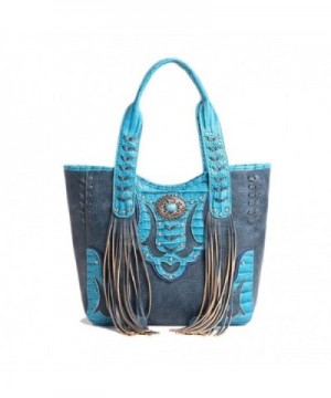 Cowgirl Trendy Western Handbag Turquoise