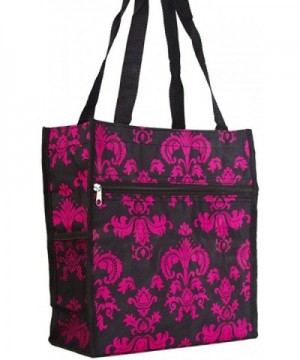 Magenta Pink Floral Damask Travel