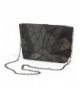 HotOne Geometric leather crossbody clutch