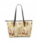 InterestPrint Christmas Snowflakes Shoulder Handbags