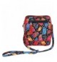 Laurel Burch Multi Feline Crossbody