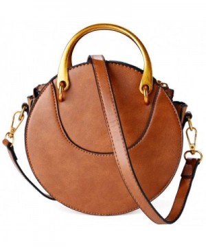 Leather Round Purse Fashion Crossbody