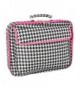 World Traveler Computer Fuchsia Houndstooth