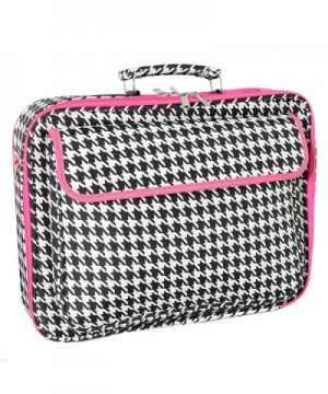 World Traveler Computer Fuchsia Houndstooth