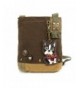 Womens Canvas Crossbody Handbag Terrier