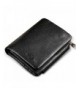 Leather Trifold Capacity Wallet Zipper