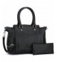 Handbag Leather Shoulder Genuine Black 3