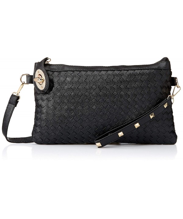 Ladies Studded Quilted Evening Handbag