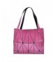 Grey Diamond Lattice Handbag Women