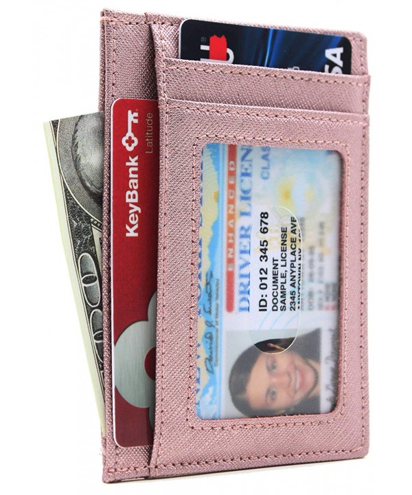 Genuine Leather Blocking Minimalist Wallet