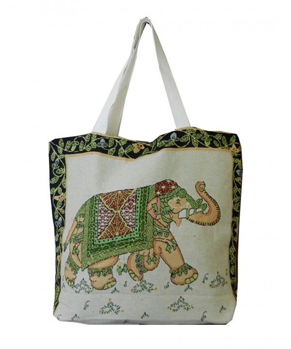 Ethnic Elephant Simplicity Handbag Canvas x