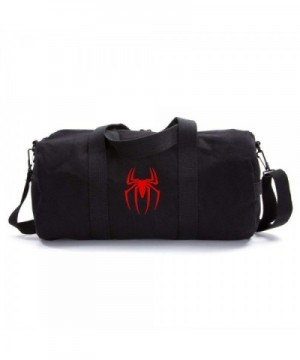 Spiderman Symbol Heavyweight Canvas Duffel