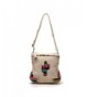 Western Handbag Multi Colored Concealed Crossbody