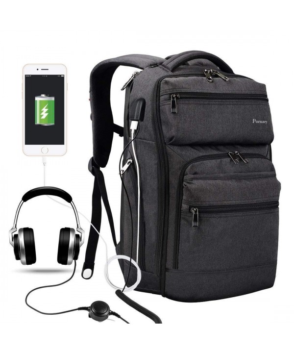 Backpack Charging Headphone Waterproof Resisting