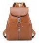 Genuine Leather Backpack vintage SchoolBag