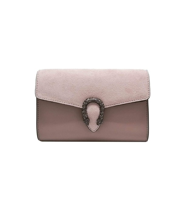 CLUTCH Italian Baugette clutch leather