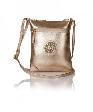 Vegan Leather Crossbody Medallion Festival