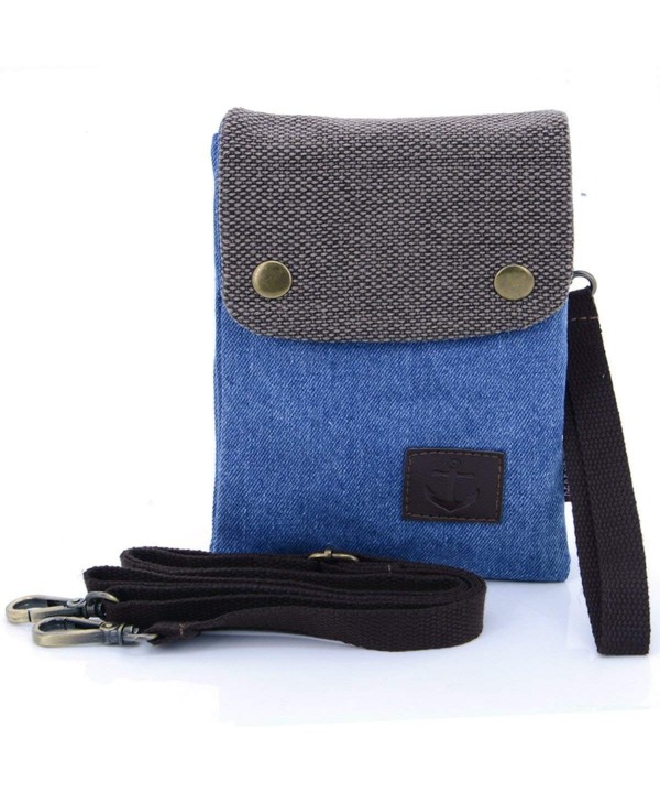 Premium Pocket Canvas Crossbody Cellphone