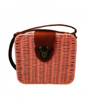 Straw Woven Bag Crossbody Messenger