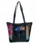 Mesh Beach Tote Bag Black