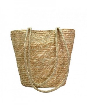 Tonwhar Simple Elegant Straw Woven