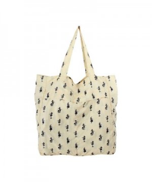 Convertible Tote Yellow Hula Print