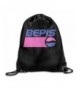 Aesthetic Drawstring Backpack Rucksack Traveling