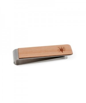 Spindle Neuron Money Clip Wood