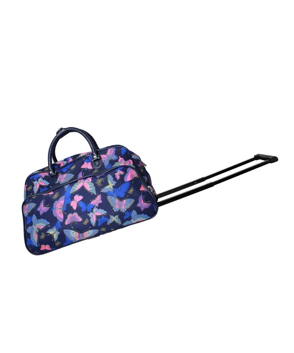 World Traveler 21 Inch Rolling Butterfly