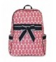 Ever Moda Quilted Backpack Coral