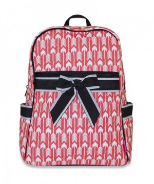 Ever Moda Quilted Backpack Coral