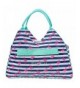 Pink Flamingo Large Beach Tote