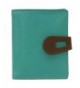 ili Leather Wallet Blocking Turquoise