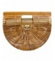 Miuco Womens Bamboo Handbag Handmade