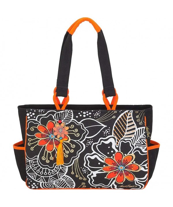 Laurel Burch White Floral Medium