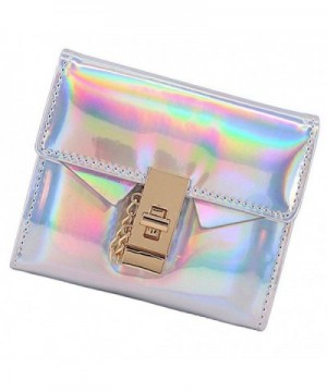 Fashion Wallet Hologram Leather Handbag