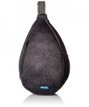 KAVU Saxton Pack Black Topo