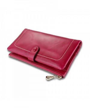 Q YEE Womens Wallet Capacity Leather
