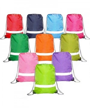 BeeGreen Drawstring Reflective Promotional Backpacks