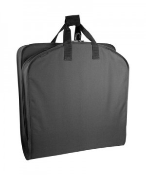 WallyBags Luggage Garment Bag Black