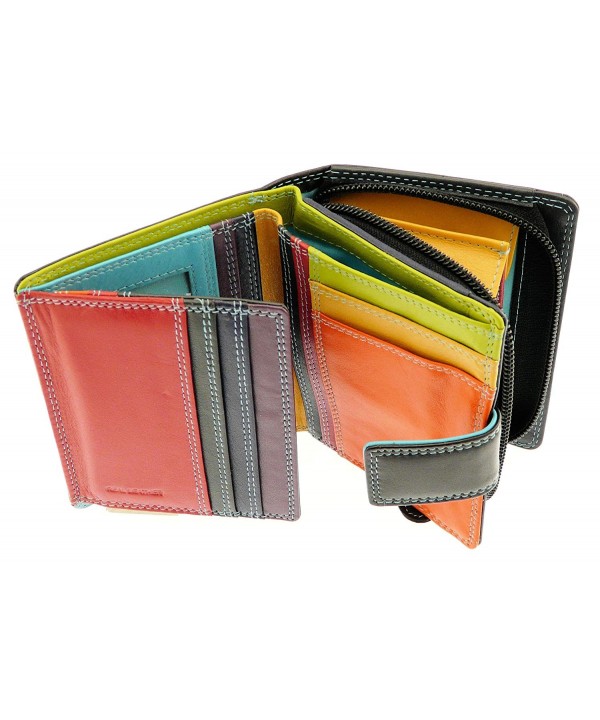 Ladies Versatile Leather Wallet Section