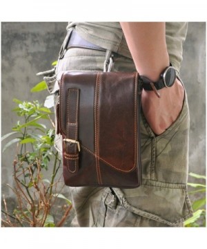 Leaokuu Genuine Leather Messenger Shoulder